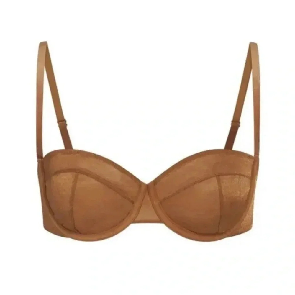 SKIMS Brown Underwire Bra